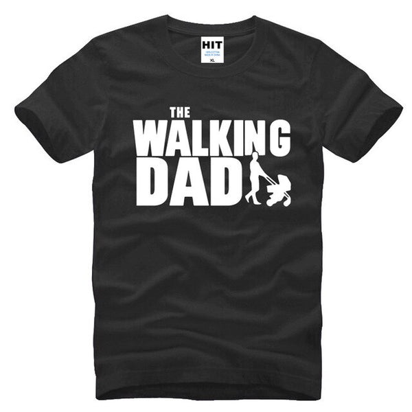 The Walking Dad Fathers Day Gift Men's Funny T-Shirt T Shirt Men Short Sleeve