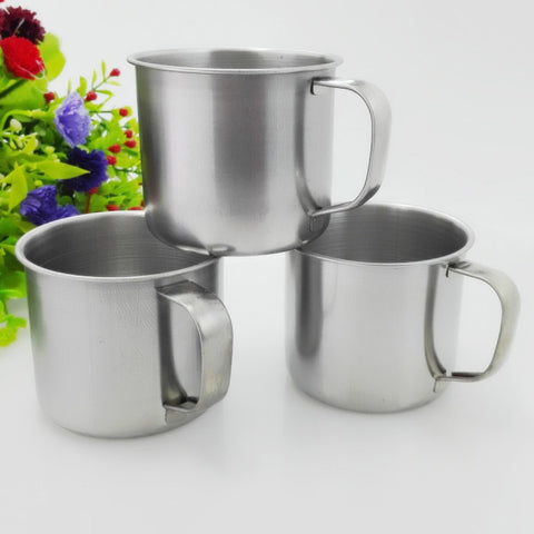 Outdoor Camping Hiking Stainless Steel Coffee Tea Mug Cup Office School Gift