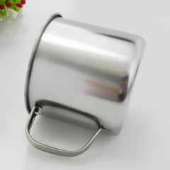 Outdoor Camping Hiking Stainless Steel Coffee Tea Mug Cup Office School Gift