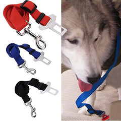 Adjustable Practical Dog Pet Car Safety Leash Seat Belt Harness Restraint Lead Travel Clip