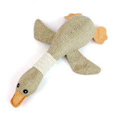Pet Dog Goose Sound Toys Bite Training Playing for Small Dog Cats Chew Toy