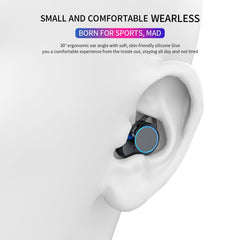 G02 V5.0 Bluetooth Stereo Earphone Wireless IPX7 Waterproof Touch Earbuds Headset 3300mAh Battery LED Display Type-c Charge Case