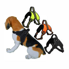 Dog Harness Breathable Safety Reflective Pets Dog Vest NO Pull Handle Control Adjustment Strap Harness For Medium Big Dog