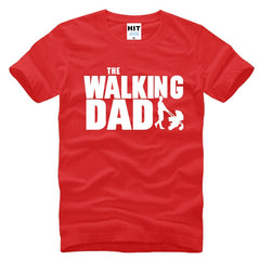 The Walking Dad Fathers Day Gift Men's Funny T-Shirt T Shirt Men Short Sleeve