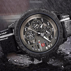 NAVIFORCE Men's Waterproof Quartz Sport Wrist Watches