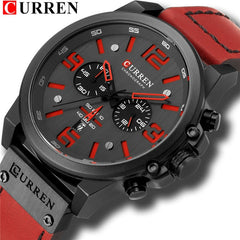 CURREN Mens Watches Top Luxury Brand Waterproof Sport Wrist Watch