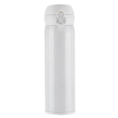 450ml Travel Mug Water Thermos Stainless Steel Double Wall Thermal Cup Bottle Vacuum Cup School Home Tea Coffee Drink Bottle