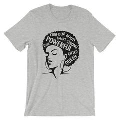 Afro Lady Shirt Women Feminist Tee Girl Power Ladycasual  Tshirt Summer