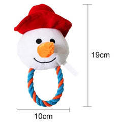 Pet Dog Squeaky Toy Durable Cute Papa Duck Making Sound Plush Dog Puppy Chew Toys Training Teething Toys For Small Medium Dogs