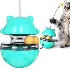 Fun Tumbler Pets Slow Food Entertainment Toys  Attract The Attention Of The Cat  Adjustable Snack Mouth Toys For Pet