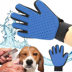 Dog Pet Grooming Glove Silicone Cats Brush Comb Deshedding Hair Gloves Dogs Bath Cleaning Supplies Animal Combs