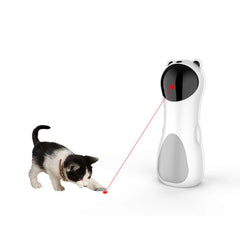 Automatic Cat LED Laser Toys Interactive Smart Teasing Pet Funny Handheld Toy Multi-Angle Cat Exercise Training Entertaining Toy