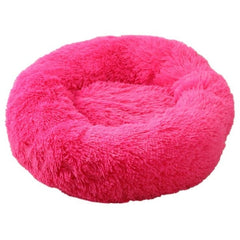 Long Plush Dog Cushion Calming Bed Pet Kennel Super Soft Fluffy Comfortable for Large Cat Dog House Bed