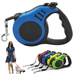 Retractable Dog Leash 3M/5M Automatic Flexible Dog Leash Pet Dogs Cat Traction Rope Leashes Tool For Small Medium Dogs