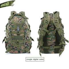 Tactical Reflective Backpack Outdoor Molle Camouflage Rucksack Military Assault Bag Hiking Camping Hunting Travel Knapsack